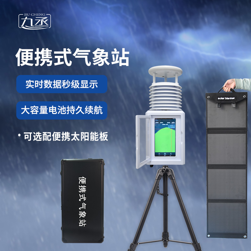 十要素屏幕款便攜式氣象站——便攜設(shè)計，輕松出行