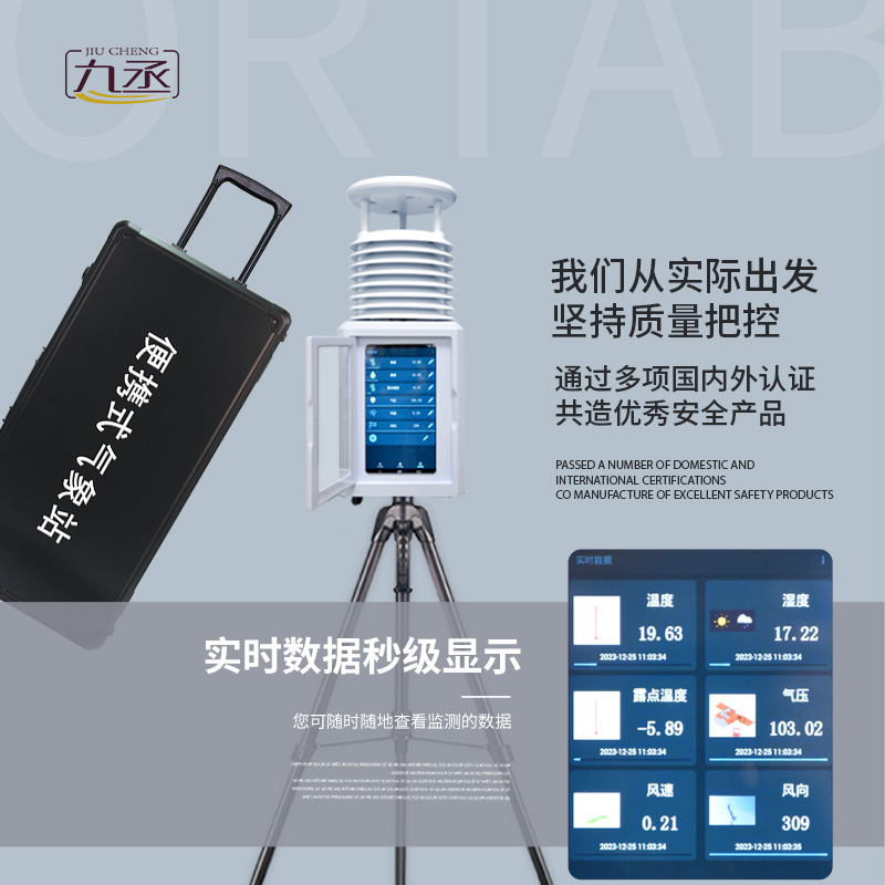 便攜式環(huán)境監(jiān)測站，應(yīng)急救援也需要它！