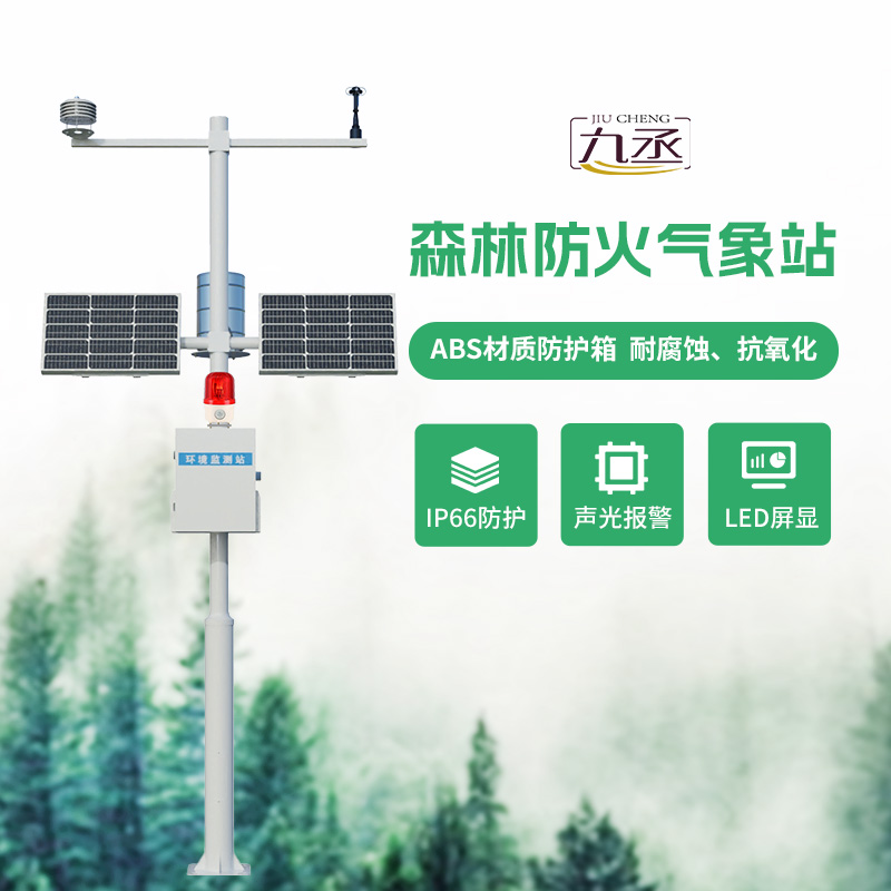森林氣象站：記錄預警森林氣象變換的氣象站