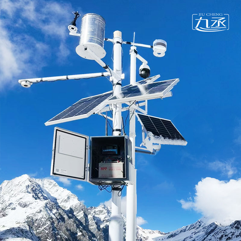 自動(dòng)雪深監(jiān)測站坐落西藏啦~